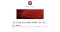 Desktop Screenshot of hennanavlasy.eu